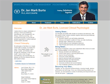 Tablet Screenshot of drburte.com